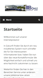 Mobile Screenshot of boehle-hls.de